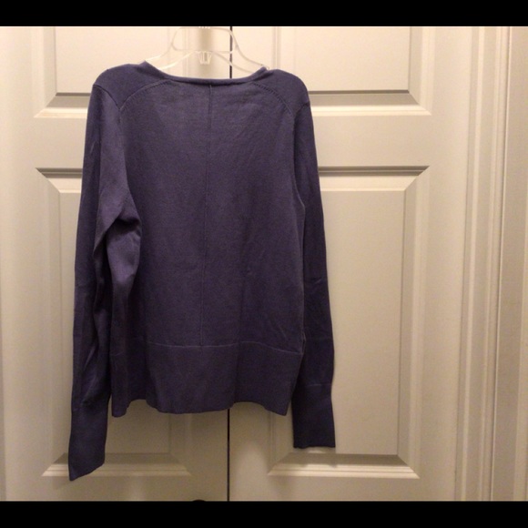 Blue, size medium tall, Loft sweater - Picture 3 of 3